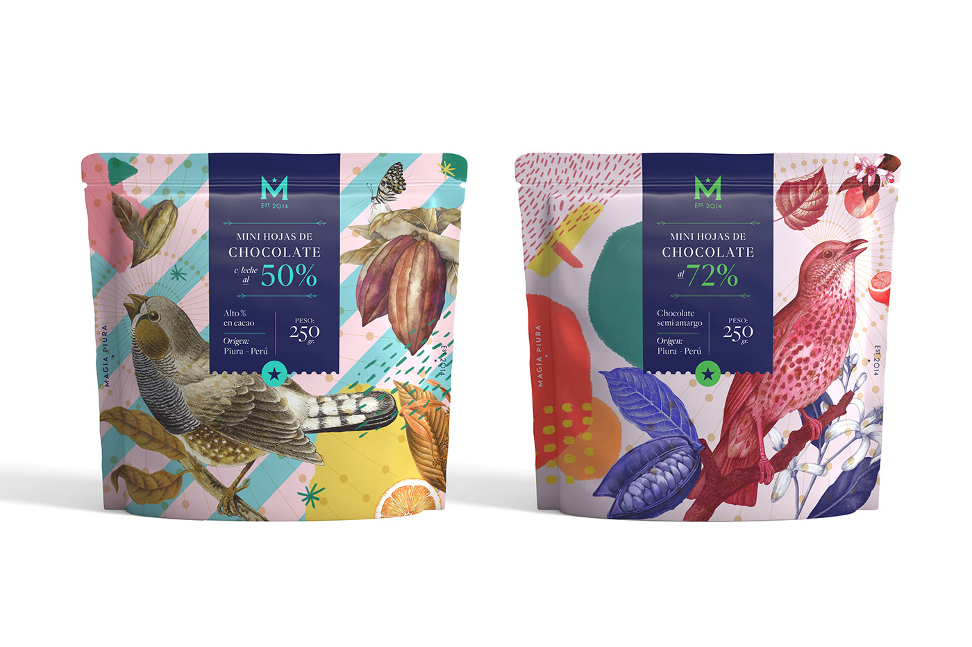 Magia Piura 巧克力食品包装-锦上设计分享