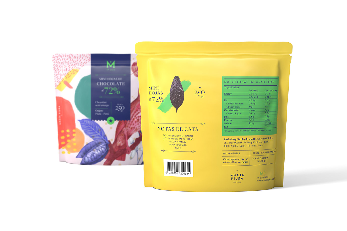 Magia Piura 巧克力食品包装-锦上设计分享