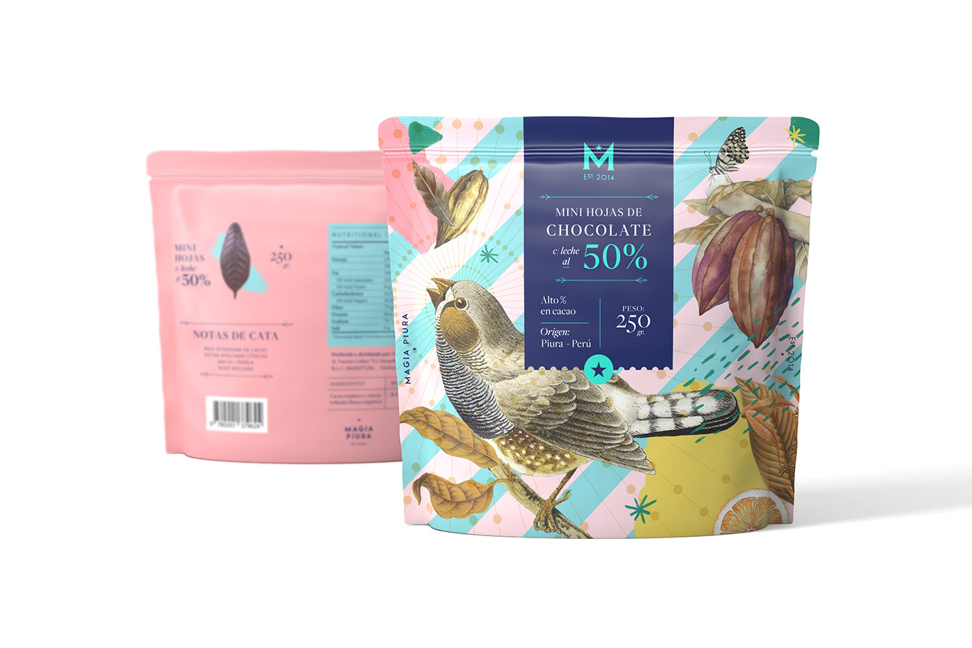 Magia Piura 巧克力食品包装-锦上设计分享