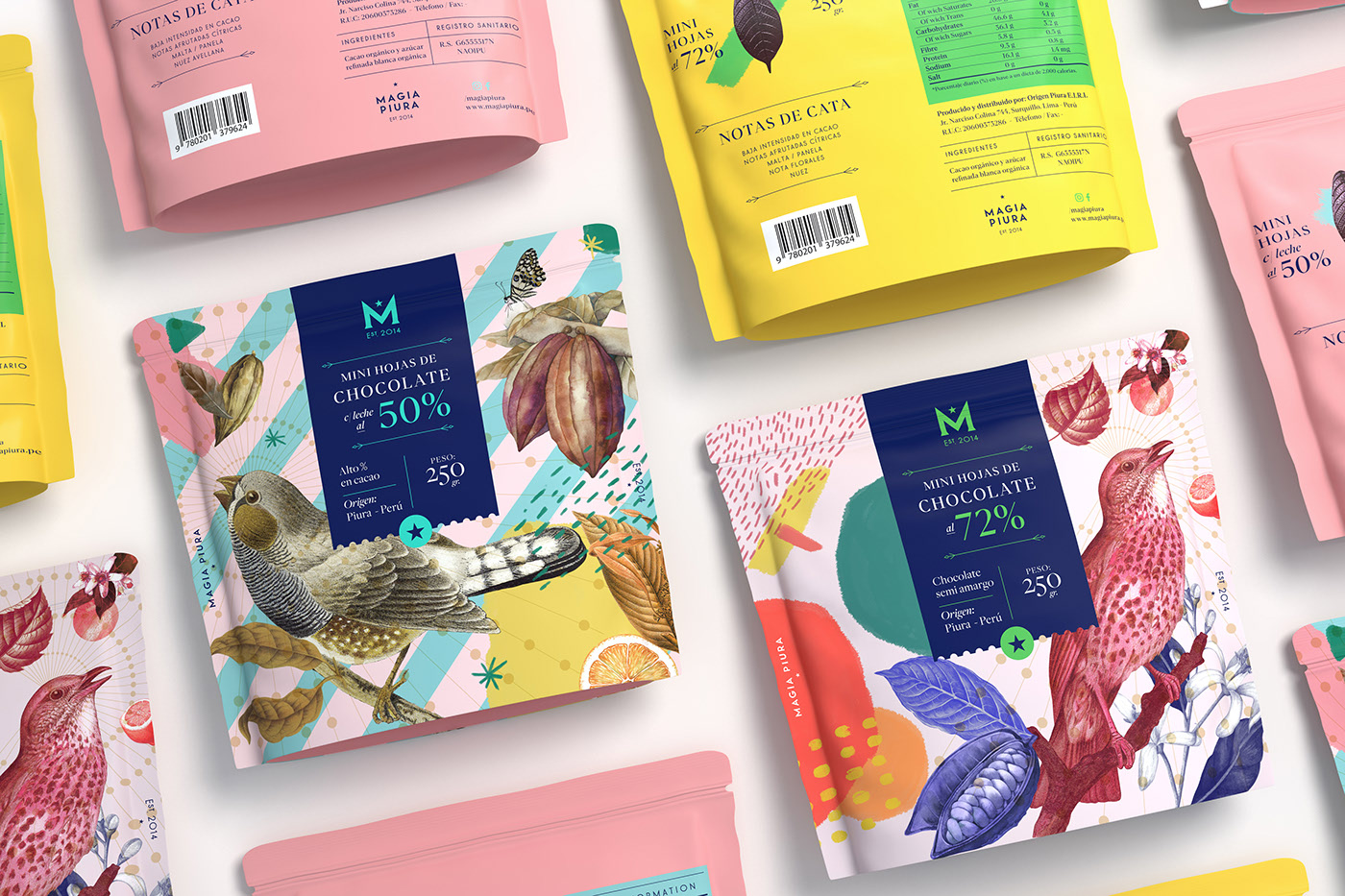 Magia Piura 巧克力食品包装-锦上设计分享
