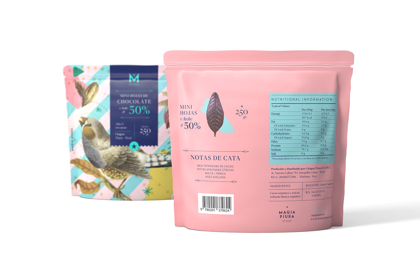 Magia Piura 巧克力食品包装-锦上设计分享