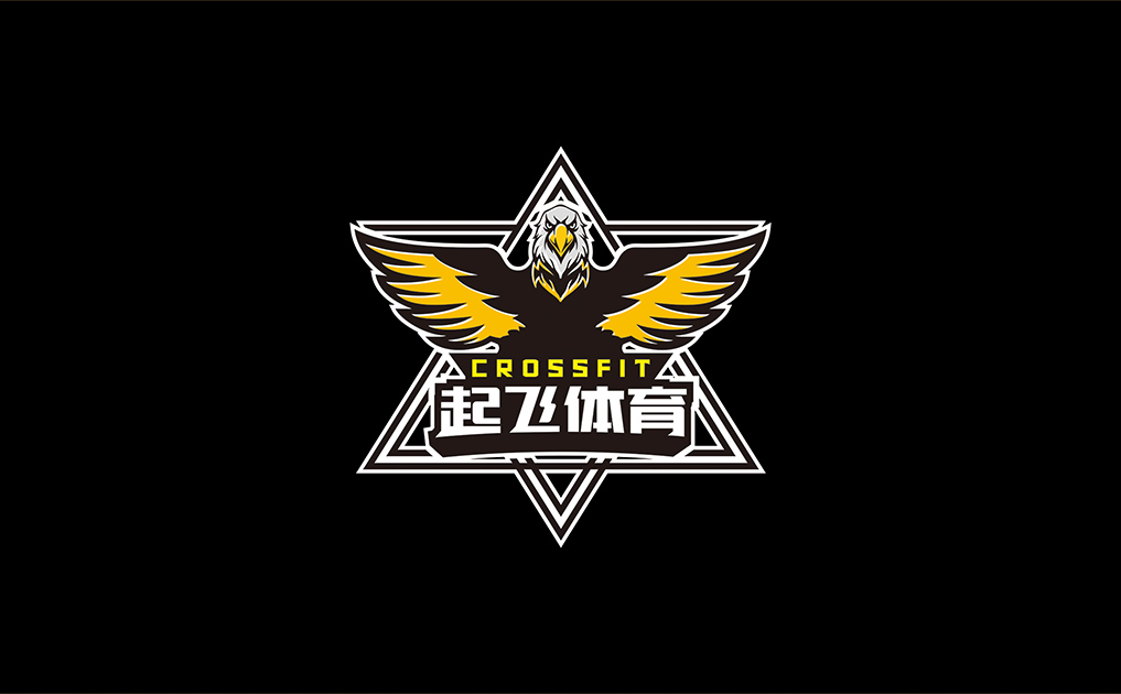 运动健身标志设计-锦上设计案例