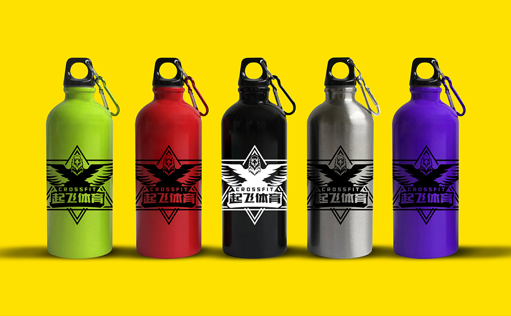 运动健身标志设计-锦上设计案例