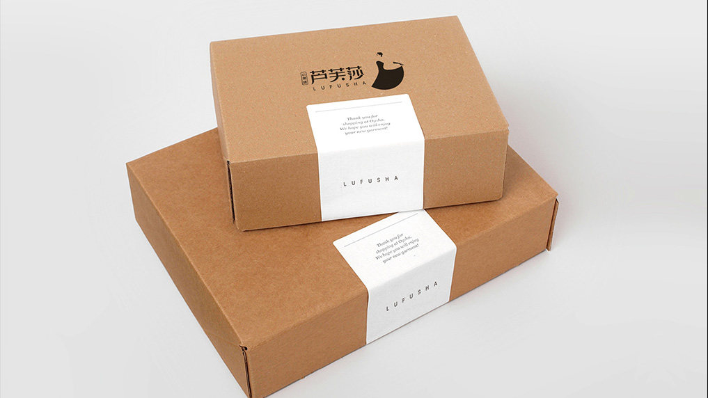 芦芙莎小黑裙标志设计