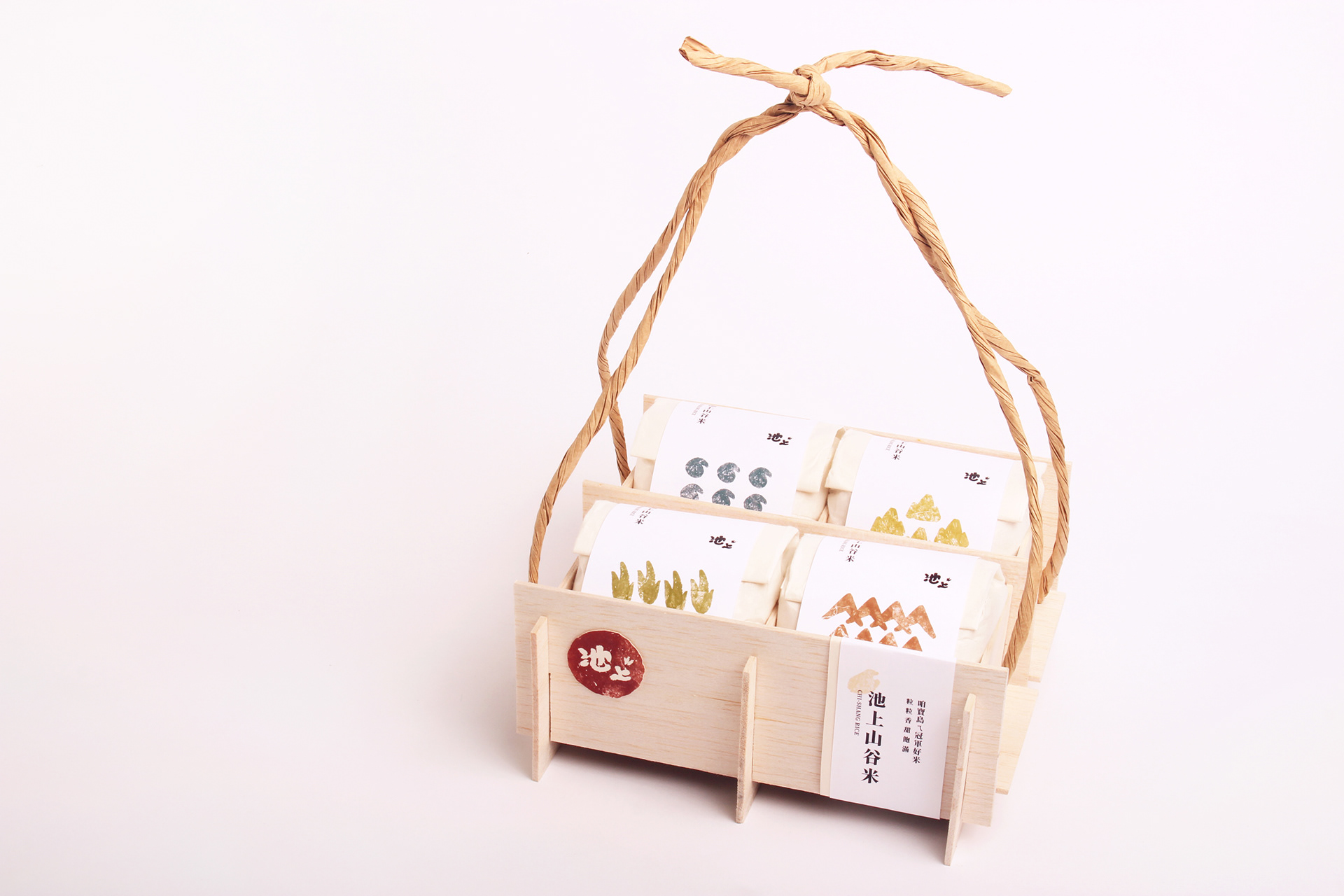 池上山谷米概念包装设计
