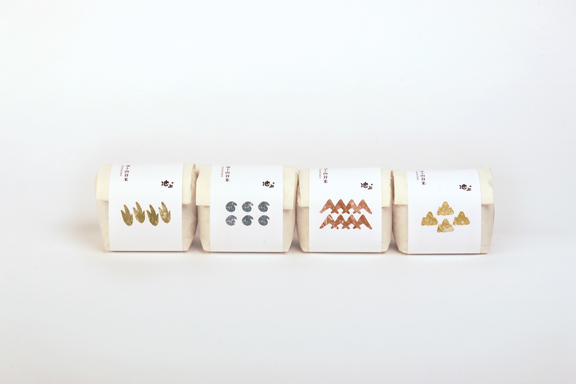 池上山谷米概念包装设计