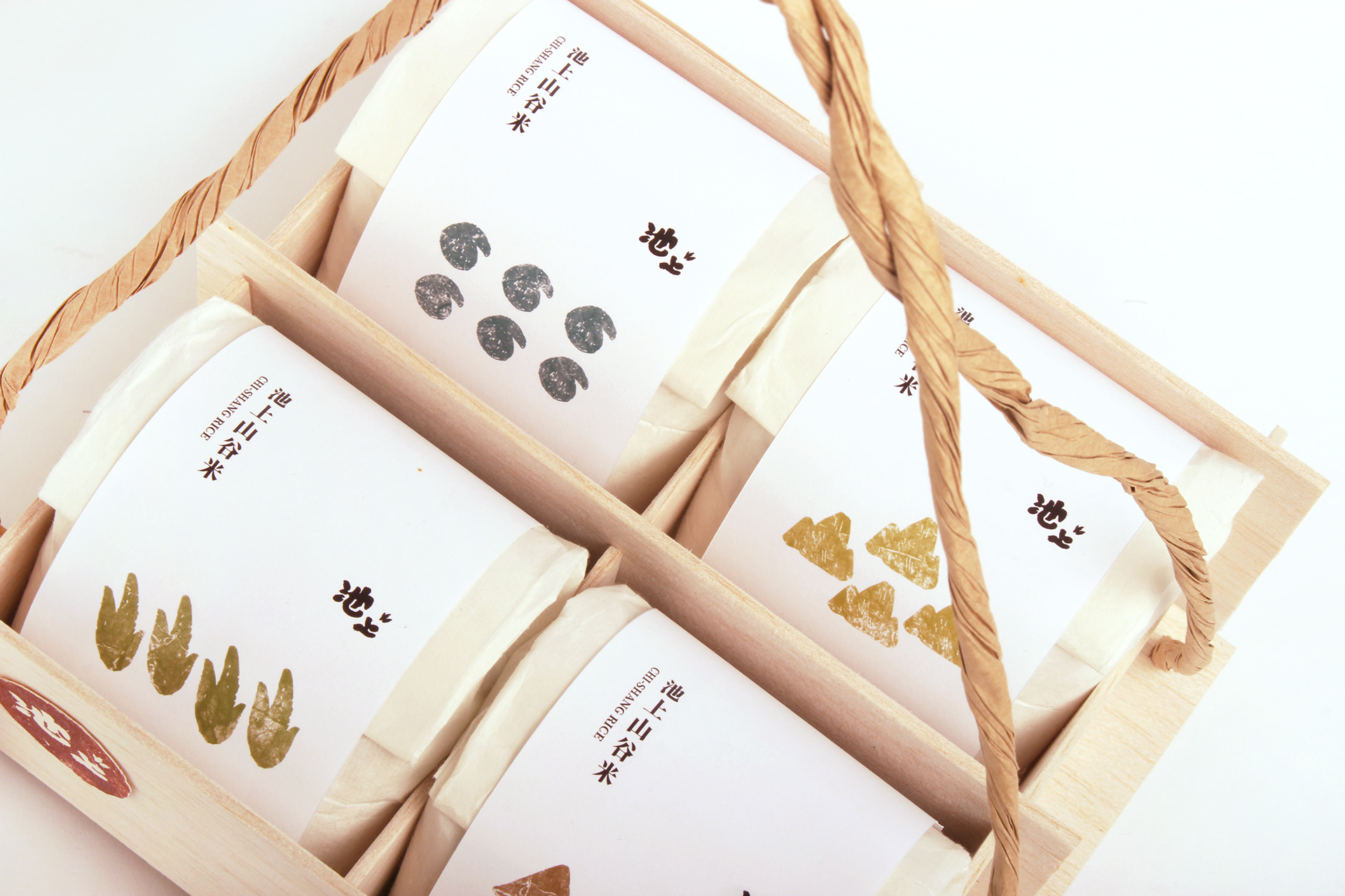 池上山谷米概念包装设计